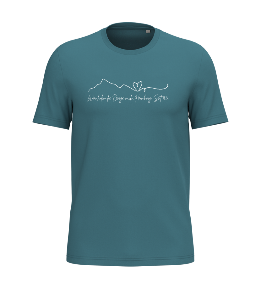 T-Shirt Berge und Herz