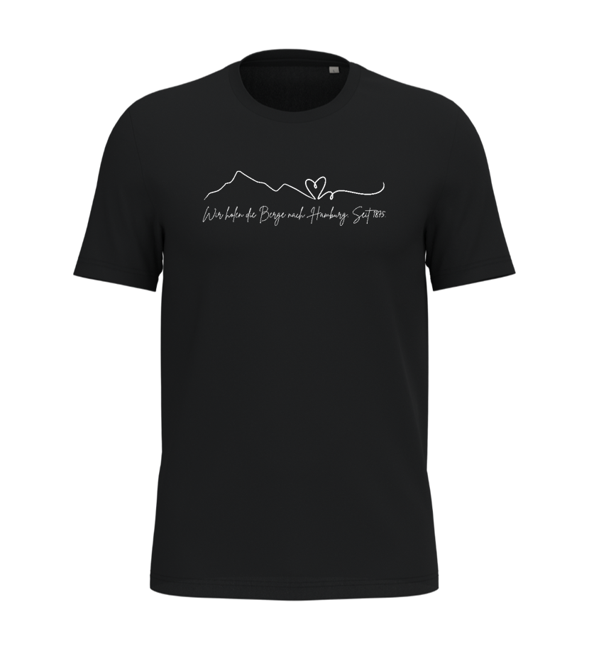 T-Shirt Berge und Herz