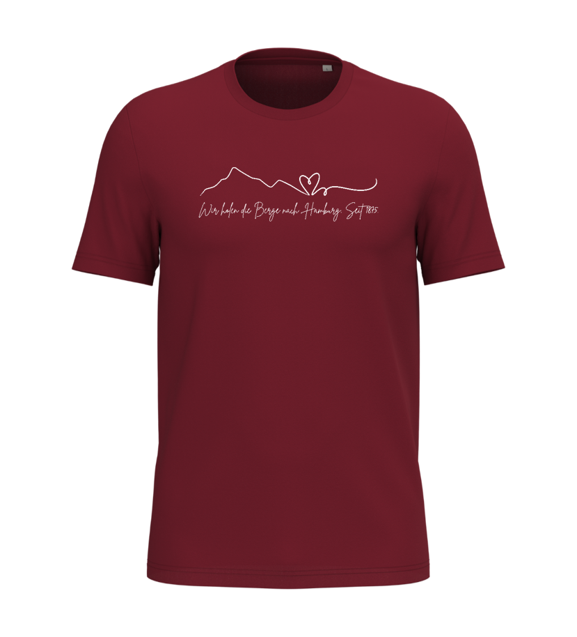 T-Shirt Berge und Herz
