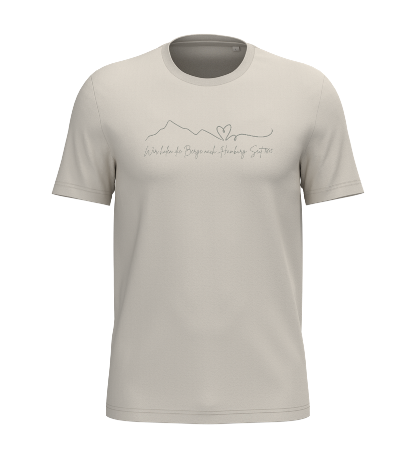 T-Shirt Berge und Herz