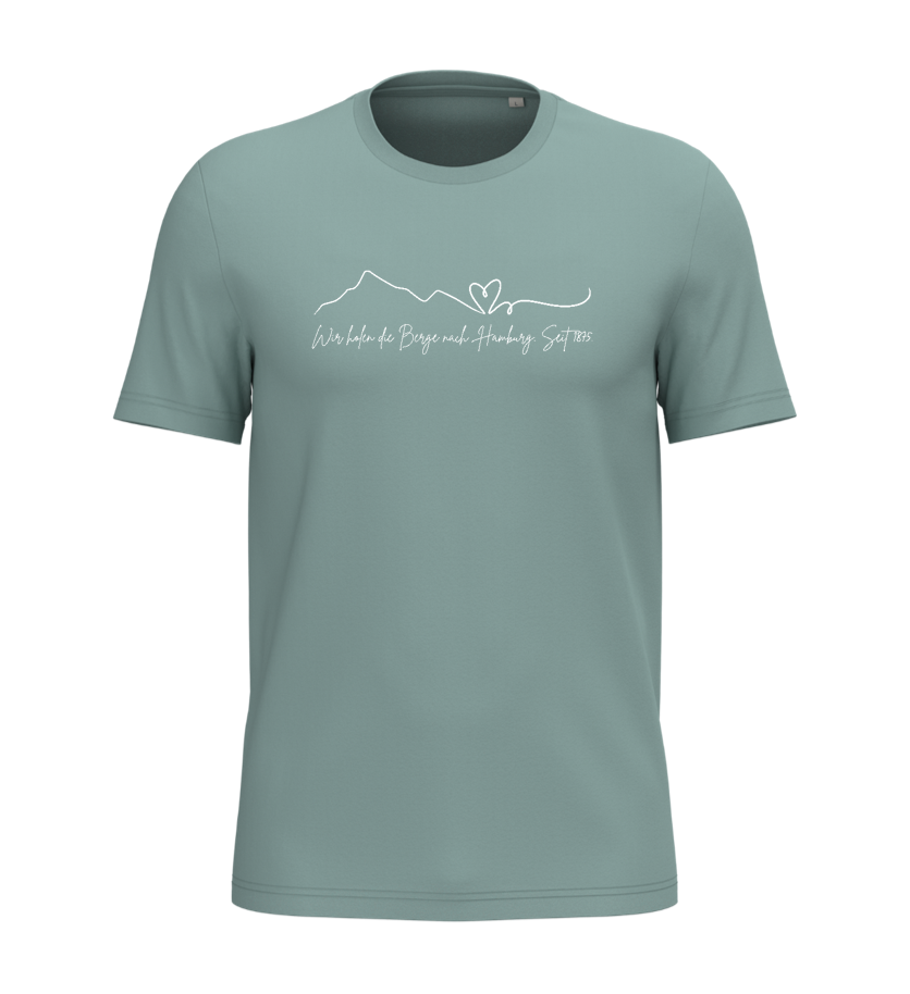 T-Shirt Berge und Herz