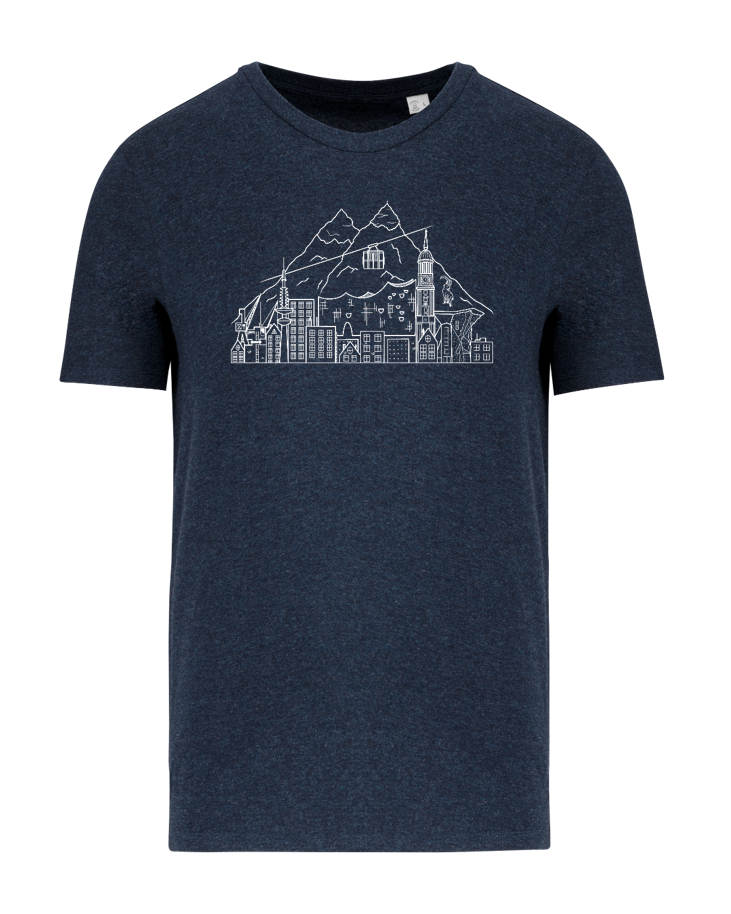 T-Shirt Hamburg trifft Alpen