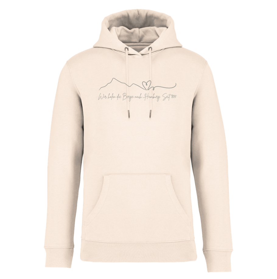 Hoodie Berge und Herz