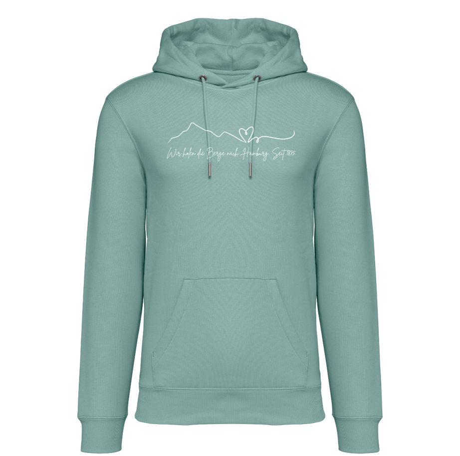 Hoodie Berge und Herz