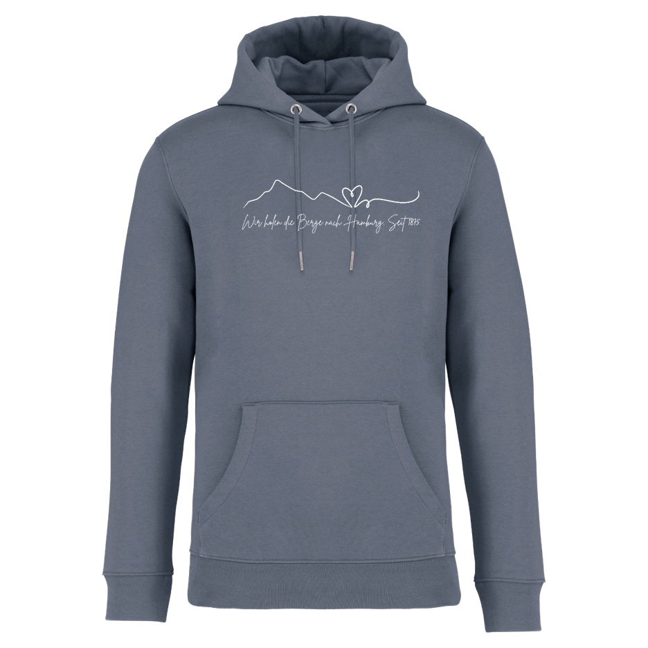 Hoodie Berge und Herz