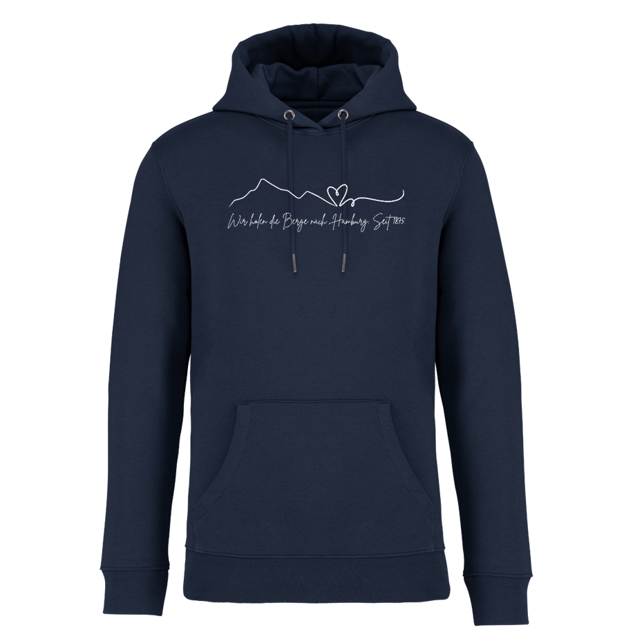 Hoodie Berge und Herz