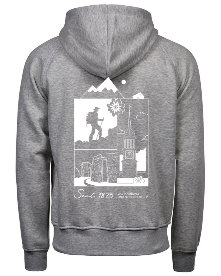 Zip Hoodie Men Wandern