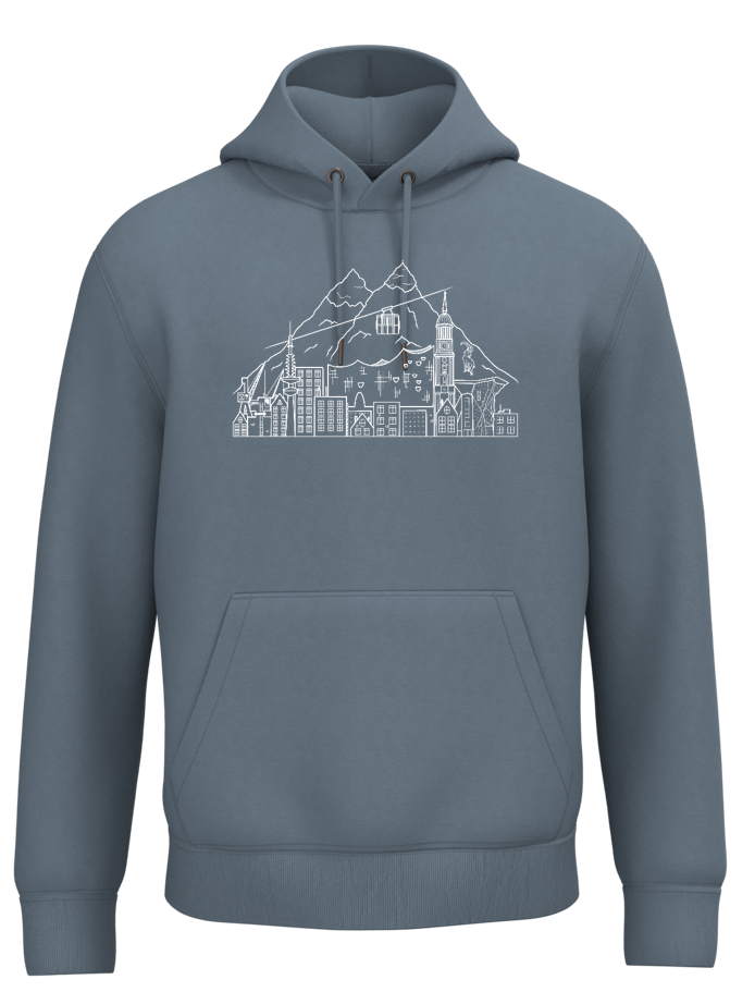 Hoodie Hamburg trifft Alpen