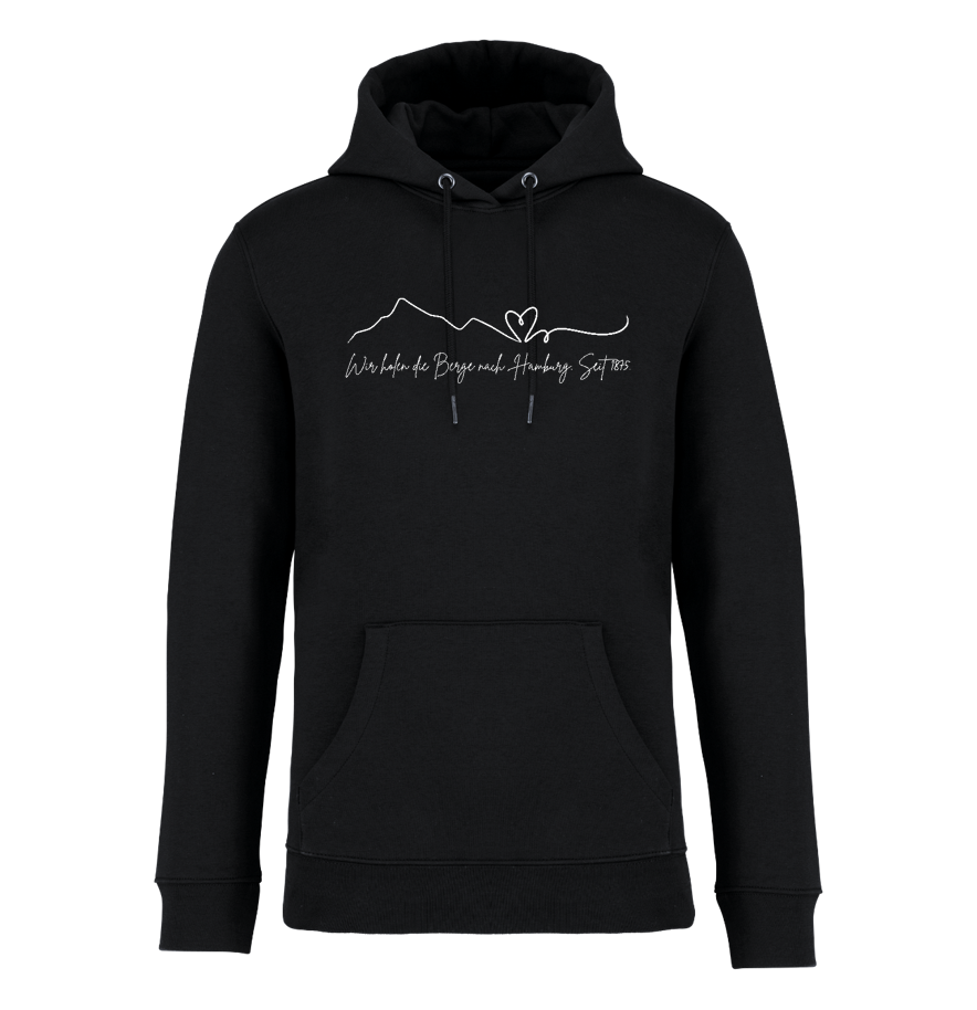Hoodie Berge und Herz