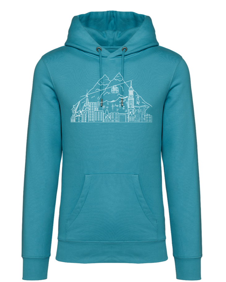 Hoodie Hamburg trifft Alpen