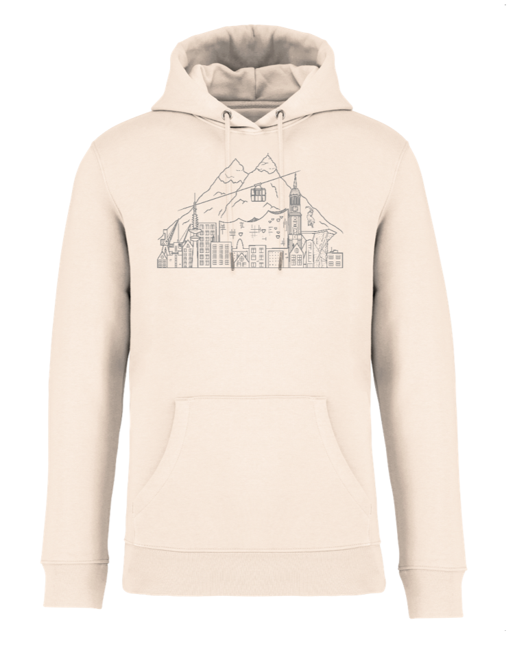 Hoodie Hamburg trifft Alpen