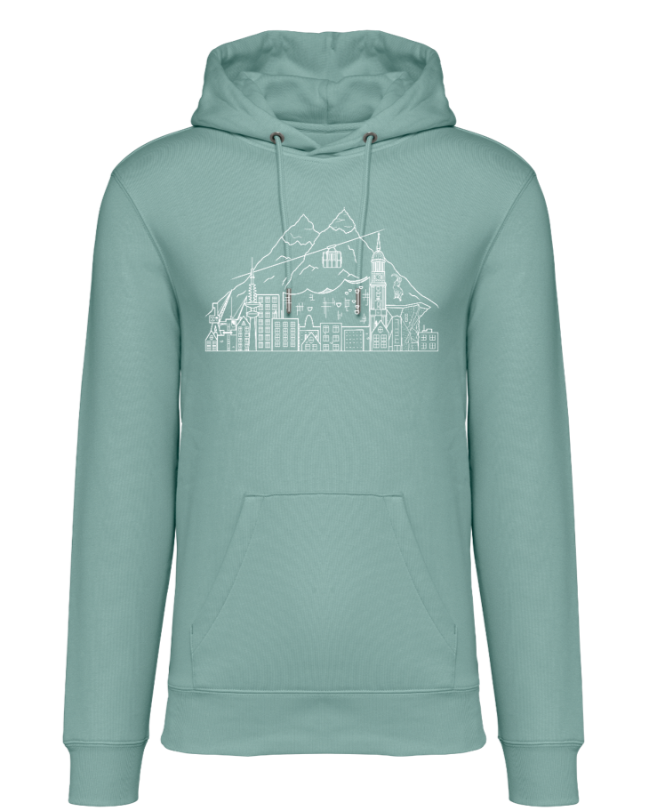 Hoodie Hamburg trifft Alpen