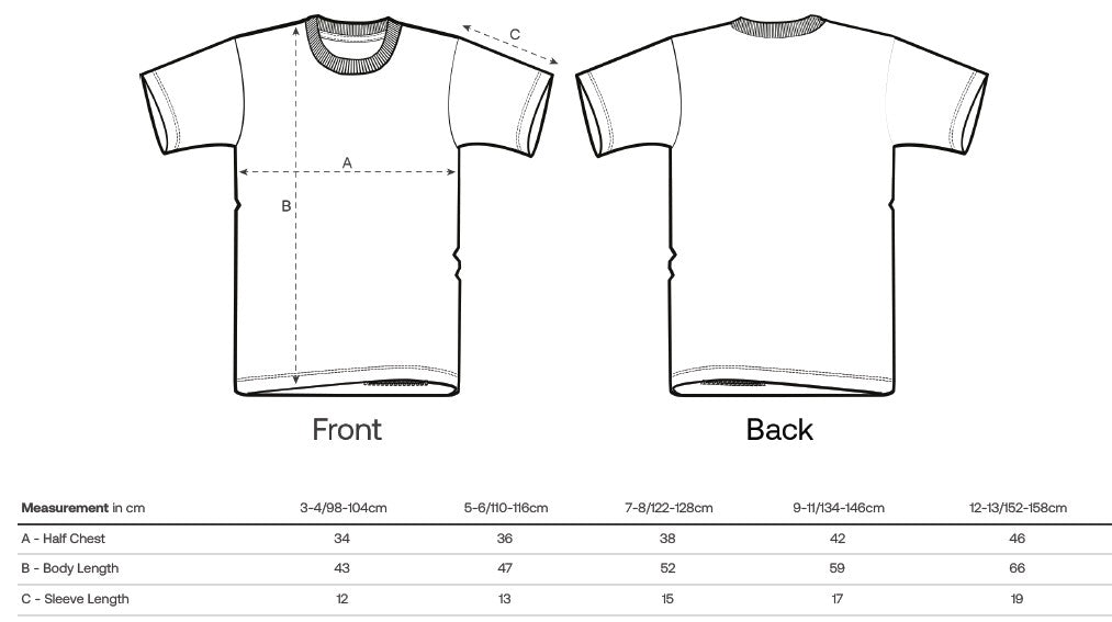 T-Shirt für Kinder Edelweiß