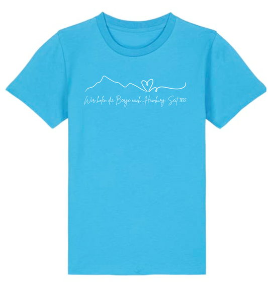 T-Shirt für Kinder Berge und Herz