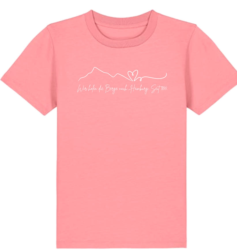 T-Shirt für Kinder Berge und Herz