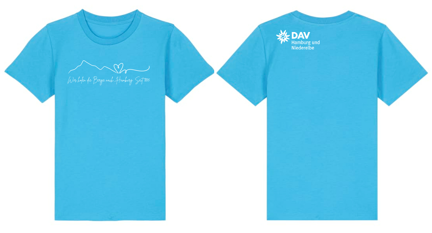 T-Shirt für Kinder Berge und Herz