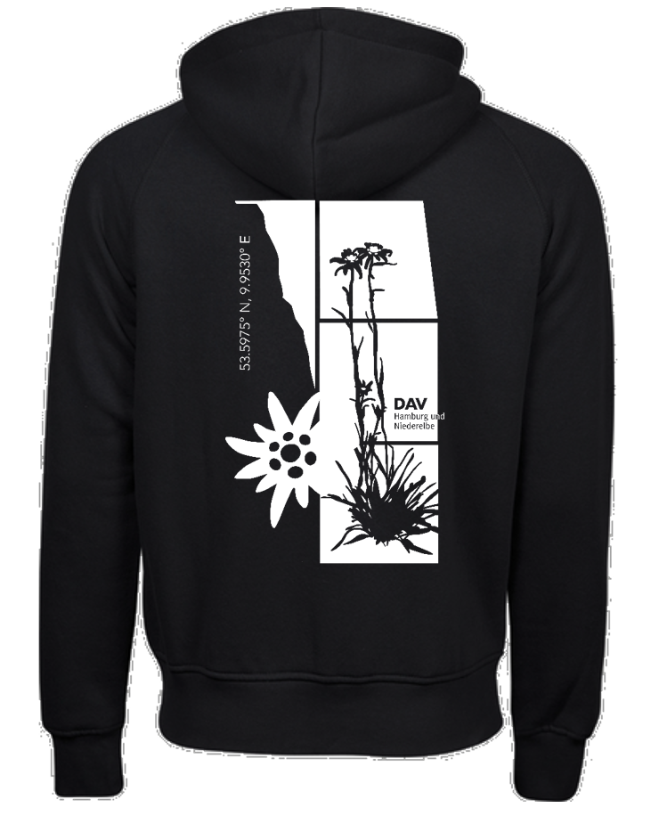 Zip Hoodie Men Edelweiß