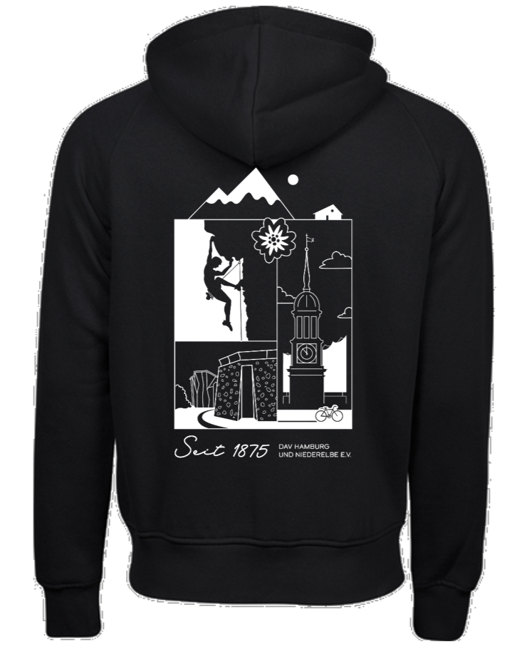 Zip Hoodie Men Klettern