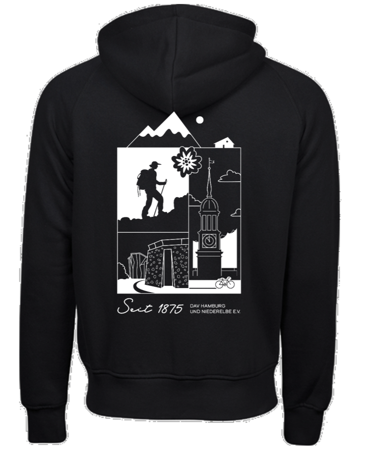 Zip Hoodie Men Wandern