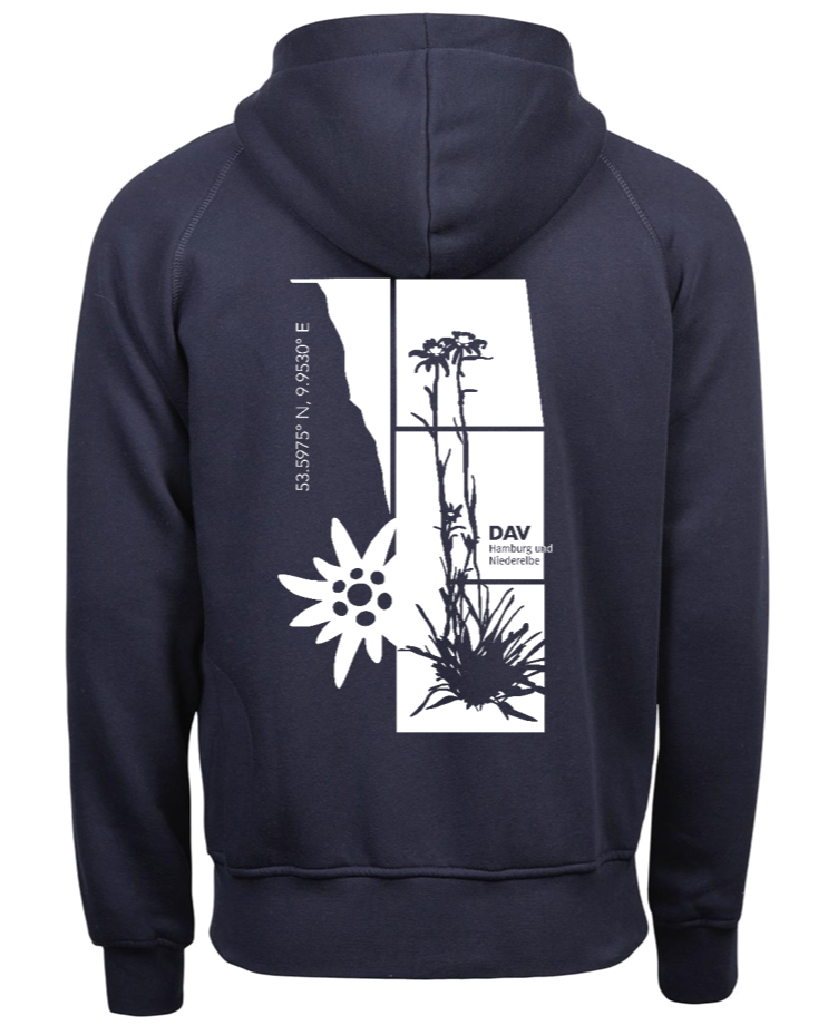 Zip Hoodie Men Edelweiß