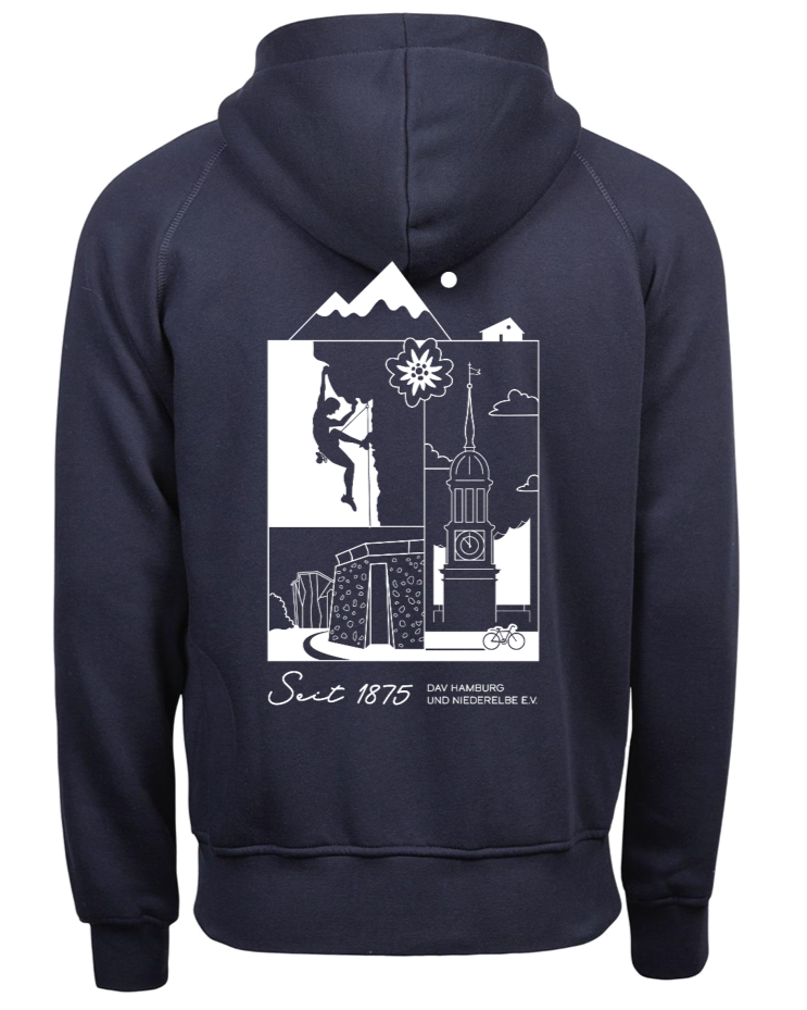 Zip Hoodie Men Klettern