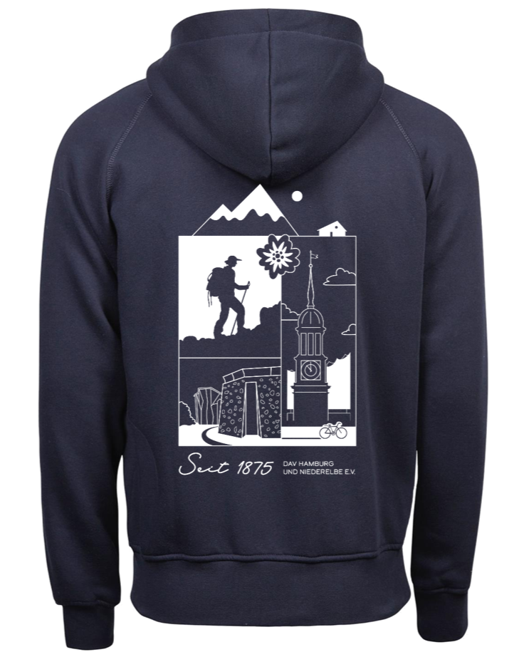 Zip Hoodie Men Wandern