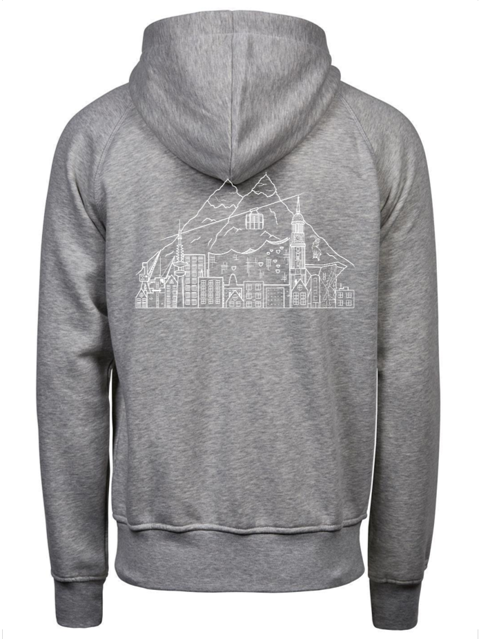 Zip Hoodie Women Hamburg trifft Alpen