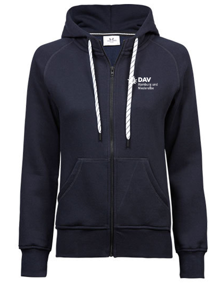 Zip Hoodie Women Edelweiß