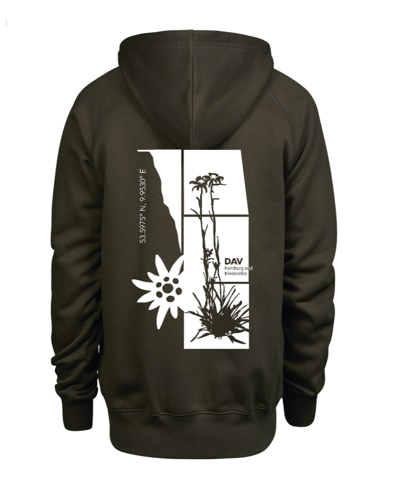 Zip Hoody Women Edelweiß